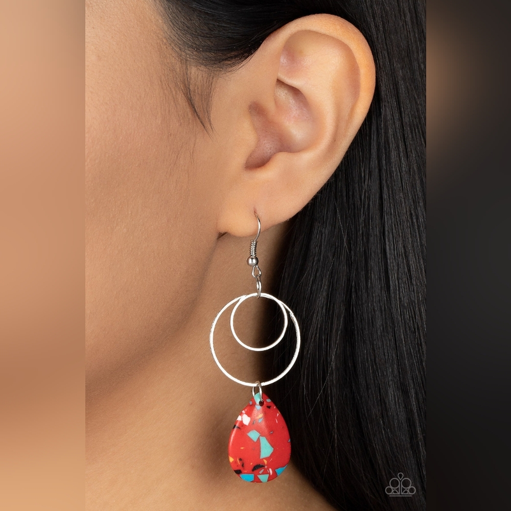 Terrazzo Tempo Post Earrings